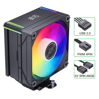 קירור עוצמתי למעבד עם צג דיגיטלי