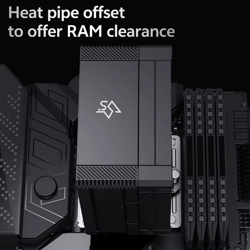 קירור למעבד צבע שחור